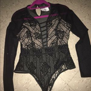 Plus size sexy bodysuit